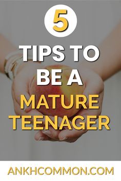 5 tips to be a mature teenager. Help your teen daughter transition from a kid to an adult as fast as she can with these 5 tips to be a mature teenager from Ankhcommon. Tips and ideas for parenting teens and raising teenagers. #maturity #teenagers #parentingteens #raisingteenagers #adulthood #parenting Parenting Hacks Teenagers, Parenting Activities, Parenting Photography, Parenting Discipline, Parenting Girls, Parenting Boys, Pumping Moms