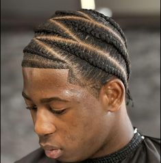 Men Short Braids, Cornrows Short Hair, Zig Zag Cornrows Braids, Black Male Hairstyles, Iverson Braids, Hairstyles Black Men, Cornrow Ideas, Cornrows Men, Male Braids