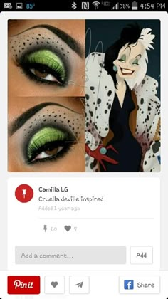 Cruelly Deville Hair, Cruella Deville Makeup Ideas, Cruelly Deville Family Costume, Curela Devil Diy Costume, Cruella Deville Make Up, Cruella Makeup Tutorial, Easy Cruella Deville Makeup, Easy Cruella Deville Costume, Cruelly Devil Makeup