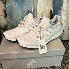 Nwt Adidas Ultraboost 5.0 Dna W Size Us 8.5 New With Tags In The Original Box. Never Worn. Adidas Running Shoes For Training, Adidas Running Shoes With Boost Midsole And White Sole, Adidas Shoes Nmd, Adidas Grand Court, Adidas Supernova, Adidas Cloudfoam, Leopard Sneakers, Adidas Shoes Women, White Running Shoes