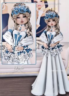 Princess Outfit Dress To Impress, Dti Princess Outfit Ideas, Coronation Dress To Impress, Dress To Impress Princess, Shrek Dress, Elegant Outfit Dress, Royalty Theme, Rococo Dress, Royalty Dress