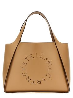 'The Logo Bag' shopping bag in alter matte nappa leather, front perforated logo, and internal clutch. SUSTAINABLE: made from sustainable materials.STELLA MCCARTNEY'The Logo Bag' shopping bagW 44 x H 31 x D 15 cm Everyday Calf Leather Bag With Logo, Logo Satchel Shoulder Bag For Shopping, Logo Tote Bag For Shopping, Top Handle Shoulder Bag With Logo For Shopping, Everyday Leather Shoulder Bag With Logo, On-the-go Tote Shoulder Bag With Logo, Leather Tote Shoulder Bag With Logo, Leather Logo Bags For Errands, Leather Shoulder Bag With Logo For Errands