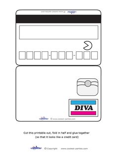 an image of a computer screen with the words div on it and a credit card