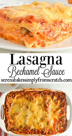 lasagna is an italian dish made with beef and cheese