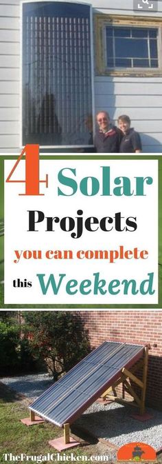 four solar projects you can complete in the weekend