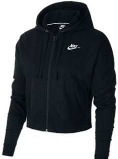 Nike Black Hoodie For Fall, Nike Black Hooded Top, Nike Black Hoodie Top, Black Sweatshirt For Sports, Black Nike Cotton Outerwear, Nike Black Cotton Outerwear, Black Urban Sweatshirt, Black Urban Style Sweatshirt, Black Sports Sweatshirt For Spring