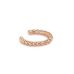 Textured Rose Gold Conch Ear Cuff that will hug your cartilage perfectly. Perfect to wear alone or paired with other huggie earrings. Sold as a single earring. end description materials Rose Gold Vermeil Hypoallergenic, lead and nickel free end materials details Thickness 1.5mm Inside Diameter 9mm Outer Diameter 12mm end details sku #E521-RG end sku Trendy Rose Gold Cartilage Earrings, Adjustable Rose Gold Ear Cuff, Rose Gold Huggie Ear Cuff Gift, Rose Gold Single Earring Ear Cuff As Gift, Rose Gold Single Ear Cuff As Gift, Adjustable Rose Gold Huggie Earrings, Hypoallergenic Rose Gold Ear Cuff Gift, Adjustable Nickel-free Rose Gold Cartilage Earrings, Adjustable Rose Gold Nickel-free Cartilage Earrings