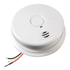 10-Year Worry Free Hardwire Smoke Detector with Battery Backup - Super Arbor Ac Wiring, Green Led Lights, Safety Lights, Green Led, Battery Backup, Fire Safety, Emergency Lighting, Car Battery, Lithium Ion Batteries