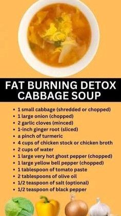 Healthy Soup Recipes Clean Eating, 7 Day Cabbage Soup Diet, Inflammation Recipes, Diet Soup Recipes