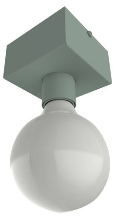 an overhead light fixture on a white background