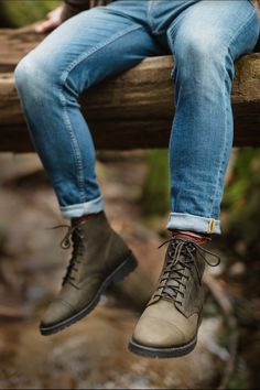 #RuggedLeather #MensBoots #GoodyearWelted #MensStyle #SpringMustHaves Thursday Boot Co, Thursday Boot Company, Boots Outfit Men, Thursday Boots, Rugged Leather, Boot Companies, Rugged Look, Goodyear Welt, Boots Outfit