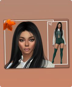 Sims 4 Female Model CC: Jessica Jourez By Trasras