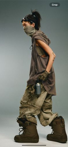 Futuristic Dystopian Fashion, Hanging Items, Silver Sage, Sides For Ribs, Parachute Cord, Utility Bag, Square Ring, Utility Pants