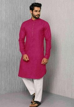 Here's a polished version of your Etsy wedding kurta listing description: --- Welcome to My Shop - Wedding Kurta Collection Description: Elevate your ethnic style with this premium Men's Kurta Pajama Set, designed to give you a sophisticated and traditional look. Crafted from a rich 100% cotton fabric, this full-sleeved kurta pajama ensures comfort while maintaining a sharp, elegant appearance for weddings and festive occasions. Pair it with traditional mojari shoes for the perfect ethnic ensemb Traditional Cotton Groom's Attire Set, Traditional Cotton Groom's Set, Cotton Nehru Jacket For Wedding And Navratri, Pink Cotton Sherwani For Wedding, Cotton Bandhgala For Wedding And Navratri, Wedding Cotton Kurta With Pallu, Dabka Kurta For Groom At Eid, Groom Bollywood Kurta With Chikankari Embroidery, Straight Kurta For Groom Diwali Festival