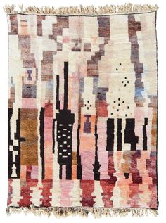 Moroccan Rug Soukaina - Custom Moroccan Rug Illuminate Collective Colorful Moroccan Rugs, Moroccan Carpet, Vintage Moroccan Rugs, Contemporary Rugs, Cool Rugs, Berber Rug, Traditional Rugs, Decoration Design