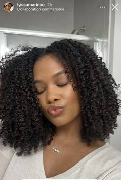 Hair Intentions, Kinking Hair Styles, 3c Hairstyles, Quick Natural Hair Styles, Natural Black Women, Grow Long Hair