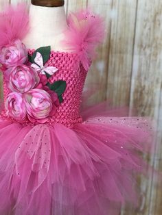 FREE SHIPPING on all orders within the US, no coupon code needed! Fairy Tutu Dress by Little Ladybug Tutus. Handmade Tutus for girls specializing in birthday party dresses, Halloween costumes, flower girl dresses, pageant tutus, 1st birthday tutus, and blinged Converse sneakers. We accept custom orders! ORDER PRODUCTION TIME Please check the top of our website's home page for current turn around time. Since all items are handmade at the time of purchase, there is a production time that varies. W Pink Fitted Fairytale Fairy Dress, Fairy Princess Dress With Ruffles, Pink Fairy Dress With Ruffles, Pink Tulle Fairycore Dress, Pink Fairycore Dress With Tulle Material, Whimsical Tutu Dress For Dress-up, Fairy Style Pink Princess Dress For Dress-up, Pink Fairy Tutu Dress For Birthday, Pink Fairy Dress For Pageant