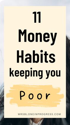 Bad money habits Clear Debt, Bad Money, Wealth Planning, Frugal Habits, Money Saving Advice, Money Strategy, Personal Finance Books, Building Wealth, Money Saving Plan