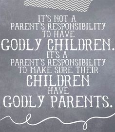 a chalkboard with the words, it's not a parent's responsibility to have