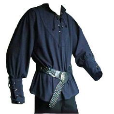 Medieval Shirt, Larp Costume, Laced Up Shirt, Steampunk Costume, Fashion Seasons, Fantasy Clothing