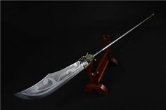 Guan Dao, Chinese Swords, Big Knife, Long Knife, Types Of Swords, Cool Swords, Samurai Swords, Fantasy Armor, Arte Fantasy