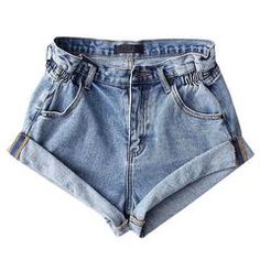 Cheap Cream Short Bottoms, Retro Futurism Fashion, Elastic Waistband Jeans, Boogzel Apparel, Futurism Fashion, Classic Denim Shorts, Summer Shorts Denim, Mens Shorts Summer, Summer Denim