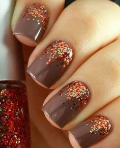 Simple Fall Nail Art Designs Ideas You Need To Try39 Holiday Nails Thanksgiving, Nail Art Halloween, Thanksgiving Nail Designs, Thanksgiving Nail Art, Simple Fall Nails, Fall Gel Nails, Fall Nail Art Designs, Cute Nail Art Designs, Nail Designs Valentines