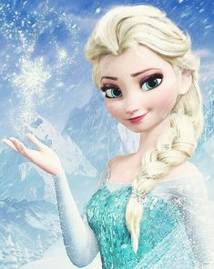 an image of a frozen princess holding something in her hand