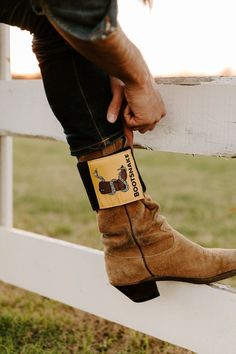 Our Standard Bootstraps are designed to transform the shaft of your boot just below the calf giving you a clean or flush look under your favorite pair of jeans or pants without tapin', tyin', or lyin' about how you got them to look so good. The Standard straps typically fit most from 8.5 inches around the boot shaft and stretching up to 14.5 inches comfortably around your boot shaft, while our XL Bootstrap stretches up to 22.5 inches around the boot shaft! Bed Stu Boots Tie, St Johns Boots, Stove Pipe Cowboy Boots Roughout, Really Wild Boots, Slip On Work Boots, Nocona Boots, Tony Lama Boots, Rocky Boots, Mens Dress Boots