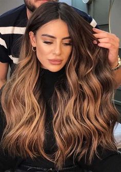 Hair Done, Honey Hair, Brown Blonde Hair, Brown Hair With Highlights, Hair Inspiration Color, Hair Inspo Color