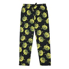 Embrace the charm of everyone's favorite ogre with these officially licensed Men's Shrek Sleep Pajama Pants. Designed for fans of the beloved character, these pajama pants are made from a super soft premium brushed polyester stretch blend that offers the utmost comfort. The elastic waistband with drawstrings ensures a secure and adjustable fit, while side pockets provide added convenience. With a comfortable relaxed fit and tapered legs for a modern look, these pants are perfect for a good night Funny Pajamas Men, Shrek Merch, Cookie Monster Sleep Pants, Funny Pajamas, Simple Machine, Lounge Pajamas, Simple Machines, Pajama Pant, Pj Pants