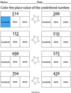 the worksheet for numbers to be used in this printable activity is shown