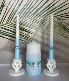 PRICES MAY VARY. Unity candle set includes 2 Taper Candles (10" tall) and Big Pillar Candle (6"tall) CANDLE HOLDERS are NOT INCLUDE Using high quality wax and wicks. Non-toxic, Eco-friendly and BPA free Candles do not smoke and do not flow. The wick is not impregnated with alcohol Charming candles for wedding works pretty with different colors and patterns Long burning candles (70 hours) Light up your special day with our Magik Life Unity Candle Set for Weddings! This glamorous set includes a 6" Candle Magik, Decorative Pillars, Candle Sets, Cinderella Theme, Specialty Candles, Ceremony Candles, Unity Candle Set, Unity Candles, Tall Candle Holders