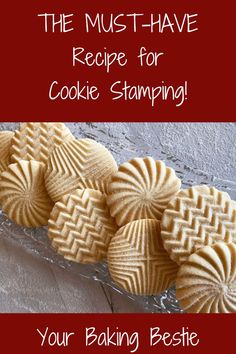 Best Christmas Cookies Cookie Stamps Christmas, Imprint Cookies Recipe, Best Cookie Recipe For Stamping, Best Cookie Dough For Stamping, Cookie Recipe For Cookie Molds, Best Cookies For Cookie Stamps, Best Cookie For Stamping, Impression Cookie Recipe, Stamped Christmas Cookies Recipe