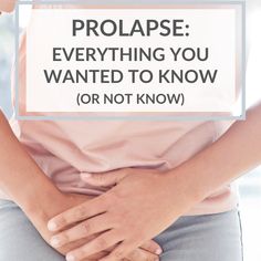 Pelvic Organ Prolapse Exercises, Bladder Leakage Remedies, Pelvic Pain Relief