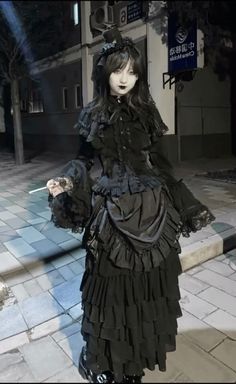 Wanna Recreate, Kei Visual, Trad Goth, Estilo Hippy, Oc Inspo, Bad Behavior, Romantic Goth, Victorian Goth, Goth Dress