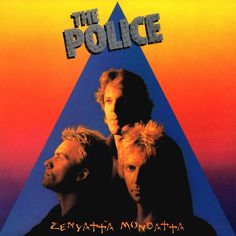 an album cover for the police