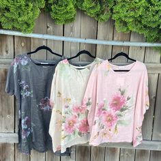 Floarl Prints Oversized Pink Top For Beach, Oversized Pink Floral Print Top, Light Brown Top, Velvet Tunic, Layered Tank Top, Black Tunic Tops, Sheer Shorts, Haute Hippie, Tie Neck Blouse