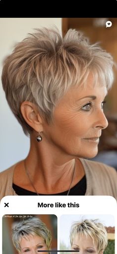 Short White Hair, Short Spiked Hair, Funky Short Hair, Women Short Hair, Crop Hair, Short Haircut Styles