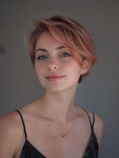 Round Face With Pixie Haircut, Short Womens Haircuts For Round Faces, Pixie Hairstyles Square Face, Short Hair Feminine Style, Short Hairstyle Women For Straight Hair, Pixie Cut For Heart Shaped Face, Pixie Hair For Round Face, Boy Cut For Women Round Faces, Long Pixie Haircut For Round Faces