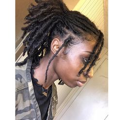 Women’s Dreadlocks, Dred Locks Women, Chin Length Loc Styles, Dreadlock Hairstyles Women Black, Locs Sizes, Dread Updos, Dred Locks, Short Dreads, Loc Inspiration