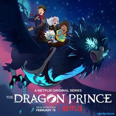 the dragon prince netflix series poster