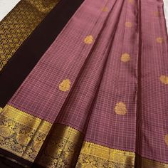 Pure handloom Kanchipuram silk sarees *Silk mark certified* #viral #insagram #post #purekanchipuramsilksaree Lilac Pattu Saree, Sarees Silk, Pattu Saree, Saree Designs, Silk Sarees, Party Wear, Lilac