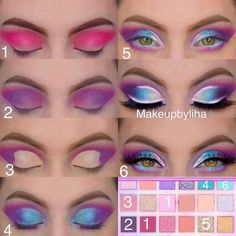 Eye Makeup Styles, Makeup Help, Makeup Tutorial Eyeshadow, Eye Makeup Pictures, Makeup Step By Step, Makijaż Smokey Eye