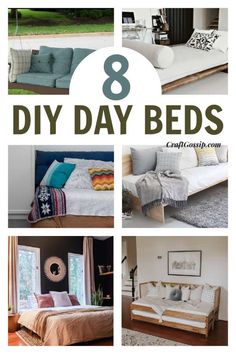 8 diy day beds that are easy to make and great for any room in the house