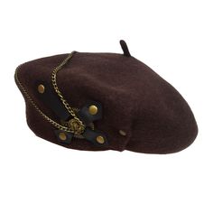 The price is for a beret only, others are not included.  Garment Size   	 		 			Size 			Free Size 		 		 			Head Circumference 			54-56 Beret Men, Steampunk Man, Accessory Inspo, Hat Beret, Character Design Sketches, Color Palette Design, Beret Hat, Head Accessories, Cool Boots