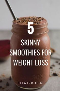 5 Skinny smoothies for weight loss. #weightlosssmoothies #weightlossmoothierecipes #skinnysmoothies #weightlossdrinks #smoothierecipes #healthysmoothies #smoothiestoloseweight #smoothiediet #fastweightloss #fitwirr Best Smoothie, Best Smoothie Recipes, Recipes For, Good Smoothies, Healthy Smoothie, Idee Pasto Sano