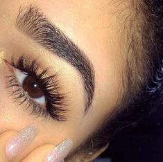 Picture Makeup, 3d Eyelash Extensions, Semi Permanent Eyelashes, Permanent Eyelashes, Lashes Fake Eyelashes, Mekap Mata, Eyelash Extensions Styles, Perfect Eyelashes