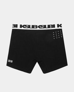 Sporty Cotton Boxer Briefs With Letter Print, Cotton Boxer Briefs For Gym, Sports Black Cotton Boxer Briefs, Black Cotton Sports Boxer Briefs, Sporty Black Boxer Briefs With Logo Waistband, Fitted Cotton Boxer Briefs For Streetwear, Stretch Black Boxer Briefs With Letter Print, Black Stretch Boxer Briefs For Streetwear, Stretch Boxer Briefs With Letter Print For Streetwear