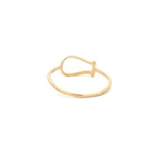 Elevate your style with our dainty horseshoe ring! Crafted from delicate 14k yellow gold, this ring features a dainty horseshoe design that adds a touch of subtle elegance to any outfit. This ring is sure to bring luck and charm to your day. Metal: 14k GoldType: RingSize: 7.5 Elegant Horseshoe Rings For Gifts, Elegant Yellow Gold Horseshoe Rings, 14k Gold Horseshoe Ring, Elegant Gold Horseshoe Rings, West Indian Bangles, Horseshoe Design, Horseshoe Ring, Picture Pendant, Bangles Indian